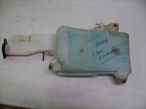 2004 one ton silverado winshield wiper cleaner holding tank