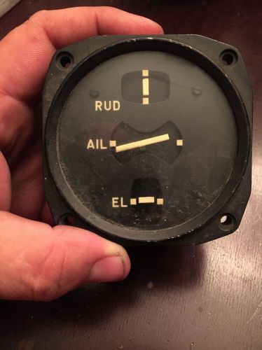 Bendix aviation three axis trim gage