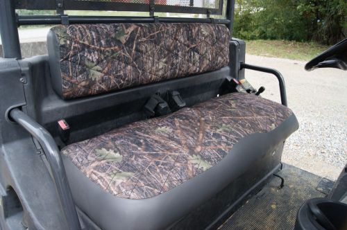 Kubota rtv900 seat cover set rtv 900 utv thru 2003 2-tone camo/gray (plain)