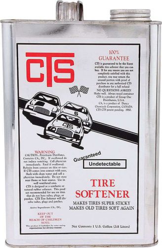 Race tire softener soak treatment cts sniff proof increase traction 1-gal imca