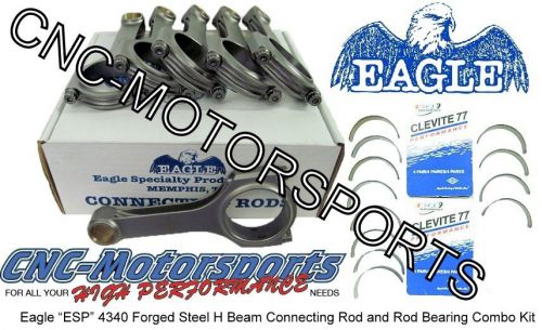 Crs4783n3d fits nissan rb26dett skyline eagle h beam connecting rods w/ bearings