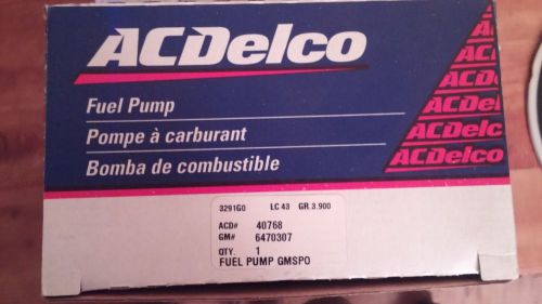 1970 chevrolet camaro/chevelle/monte carlo/nova acdelco fuel pump 396/454 engine