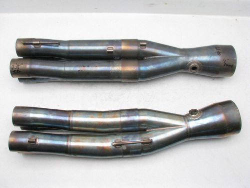 Stainless steel header exhaust  pro fab tri-y collector  2 1/8 inlet 4&#034; out #13