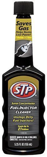 New stp 78575 super concentrated fuel injector cleaner 5.25 fl oz