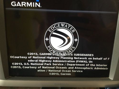 Garmin gpsmap 5212 gps receiver display w/ garmin gsd 24 digital network sounder