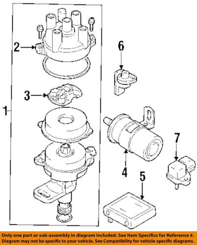 Geo gm oem 91-95 tracker-distributor cap 96064788