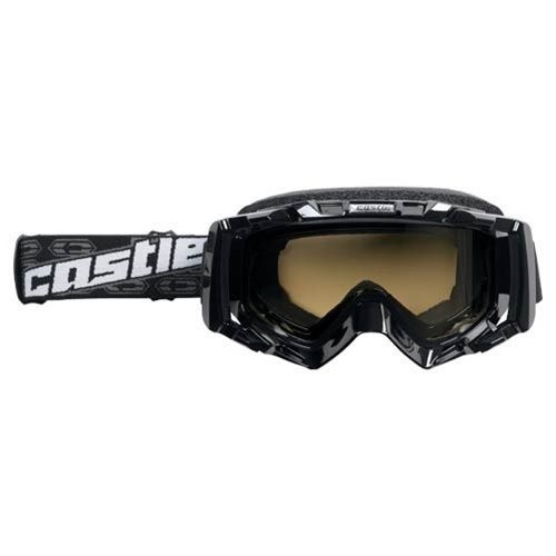Castle stage snowmobile goggles - black