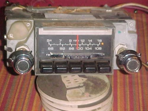 1971 ford d1aa19a241 am/fm stereo original mustang torino