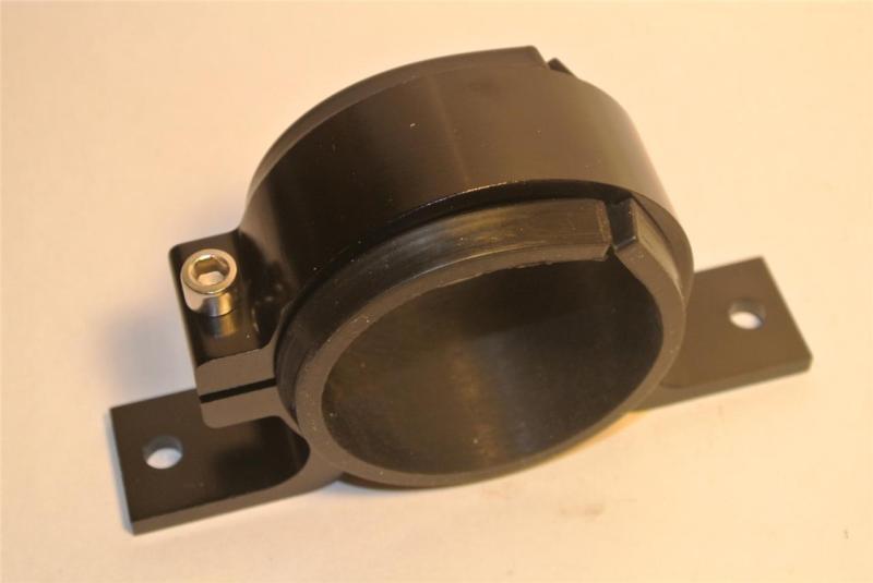 Purchase JDM BLACK BILLET ALUM FUEL PUMP BRACKET EXTERNAL FUEL PUMP 60MM WALBRO BOSCH 044 in