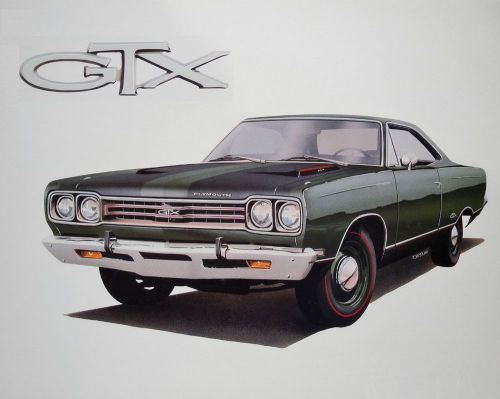 Gtx belvedere satellite road runner plymouth: 1968 1969 1970 440 - 28 art prints