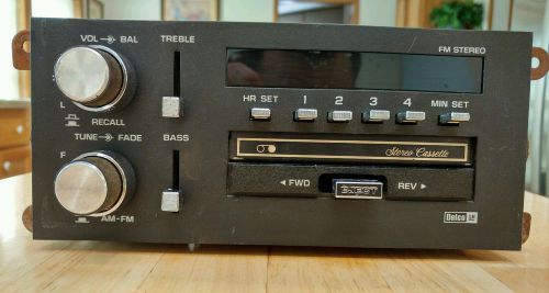 84 85 86 87 88 89 chevrolet delco model #16023010 gm am fm cassette stereo radio