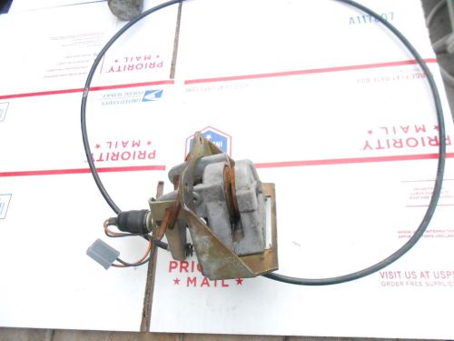 1985 skidoo citation 250 snowmobile:  brake assembly w switch and cable