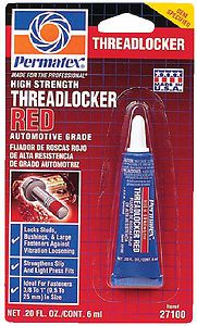 Permatex p 6 ml #271 high threadlocker 27100