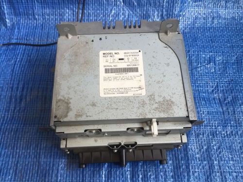 Subaru tribeca 06 - 10 am fm radio stereo 6 disc changer cd player 86201xa03a