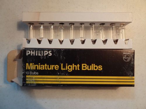 Philips miniature light bulbs pack of 10 number 921 12.8v  21cp