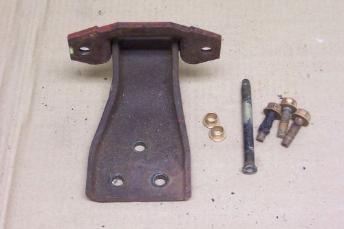 1969 1970 ford mustang left hand upper door hinge  &amp; bolts used oem