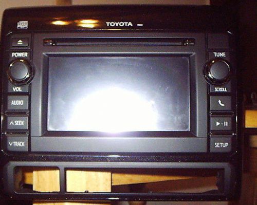 Toyota tacoma touchscreen stereo