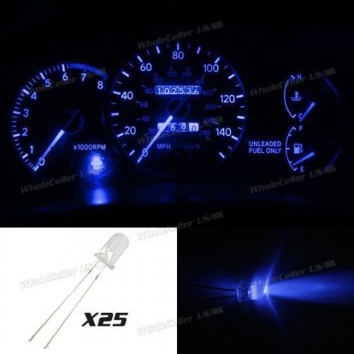 Purchase 25x 12V LED Diode Blue Mini Bulbs Lamp Cluster Speedometer Back Light 4.7mm in Milpitas