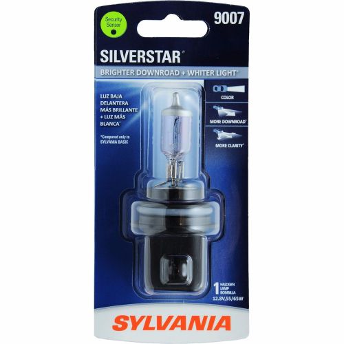 Sylvania 9007 (also fits h4) silverstar high performance halogen headlight bulb