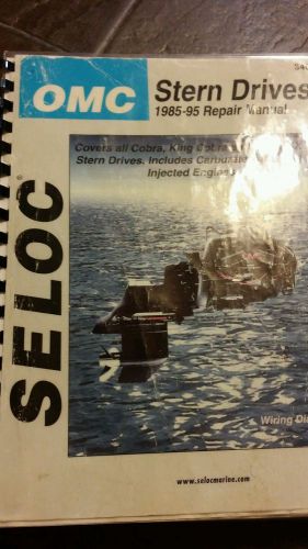 Seloc omc stern drives 1985-95 repair manual 3402