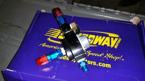 Holley fuel pressure regulator with gauge