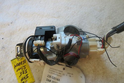 2003 2004 infiniti i35 ignition switch with key &amp; immobilizer module oem 201i