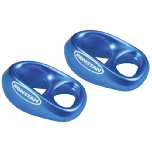 Ronstan shock - 3/16 line - 1/4 webbing - blue - pair