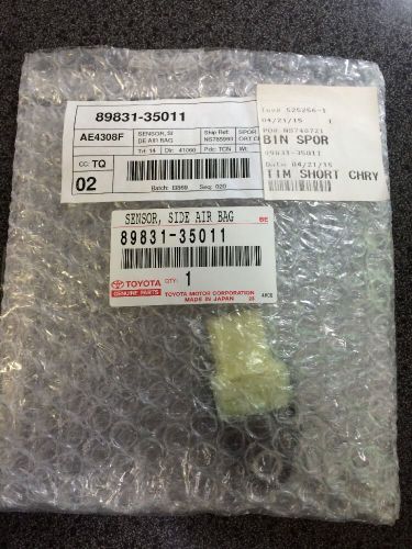 New genuine toyota side airbag sensor for 07 fj cruiser part# 89831-35011