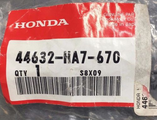 New honda oem 44632-ha7-670 front wheel adjusting hole plug 350 foreman 1986-87