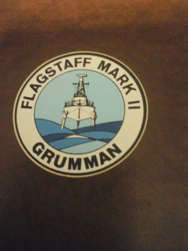 Grumman flagstaff marker ii 2 decal sticker