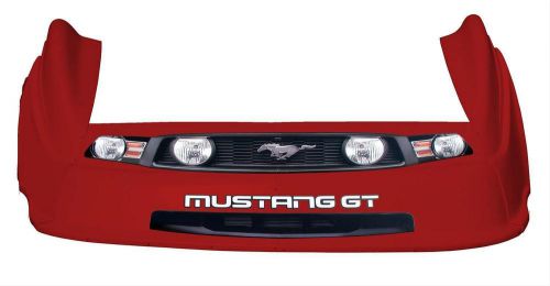 Five star race bodies 905-417r md3 ford mustang dirt complete combo nose kit red
