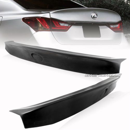 Purchase Unpainted Plastic Rear Trunk Spoiler Wing For 20132014 Lexus