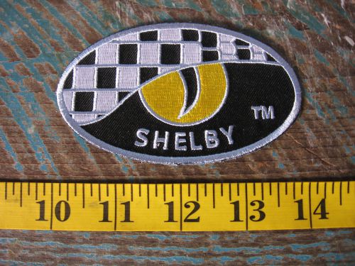 Vintage style shelby snake eye series one racing patch ford cobra mustang gt 350