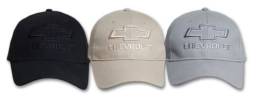 Chevrolet hat -tone on tone bowtie-camaro -chevelle-chevy-chevy truck-nova-camin