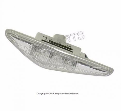 Bmw e46 325ci 330ci side light marker white lens front driver side oem