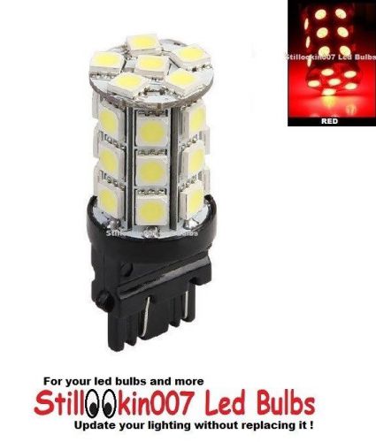 1 - snowmobile 3157 27 led red bulb t25 3056, 3057, 3156, 3157, 3356, 3357