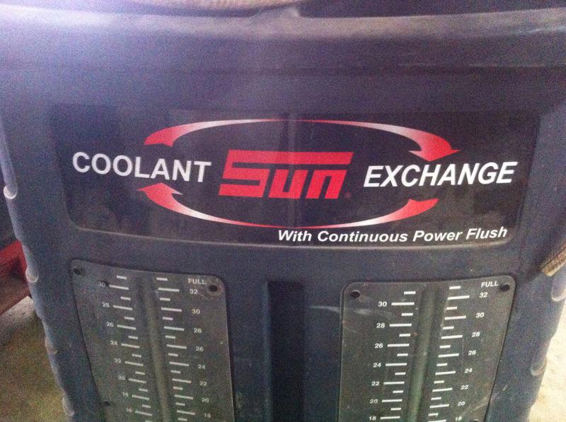 Sun coolent exchange system
