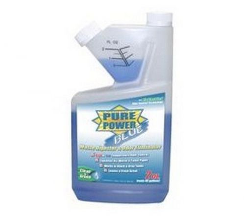 Rv trailer valterra pure power blue waste holding tank treatment w/ measuring