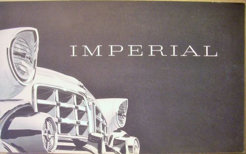 Nos mopar 1956 chrysler imperial southampton sales brochure
