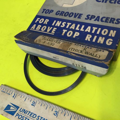 U.s. old car piston ring spacer, 3 3/32 inch.  lot of 4.   item:  4465
