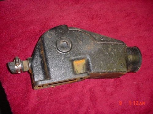 Riser exhaust marine barr style 4 inch outlet replaces barr 20-0100