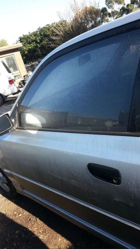 Hyundai accent 2000 - 2003 3 hatch silver manual 1.5 door pannel only lh front