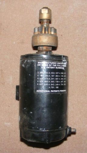 J2w1415 1993 evinrude 60 hp e60eletd starter pn 0391735 fits 1981-1994
