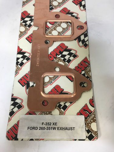 Hussey copper 352-390 ford exhaust manifold gasket f-352-xe