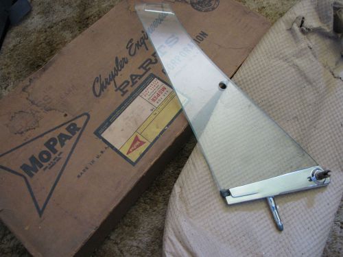 1960 nos mopar vent window &amp; pivot arm left side plymouth dodge desoto chrysler