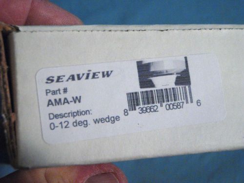 Seaview ama-w adjustable marine satdome antenna wedges 0 - 12 degree new