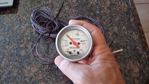 Autometer pro comp ultra lite vacuum boost gauge