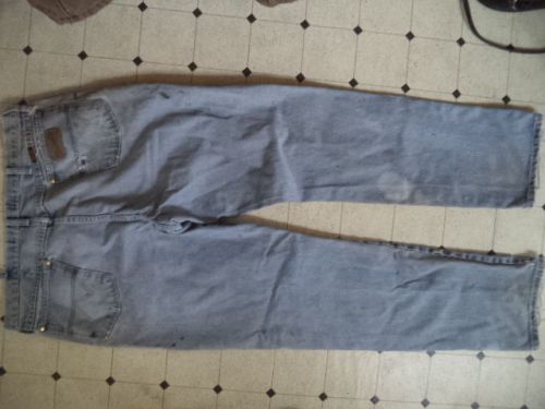 Wrangler jeans george strait cowboy cut collection  38x34 well worn