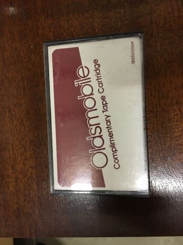 Vintage  oldsmobile &#034;complimentary tape cartridge&#034; cassette 1983 cbs records