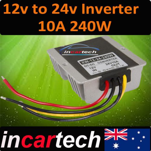 Dc12v step up to 24v 240w 10a car current power converter regulator adaptor fb